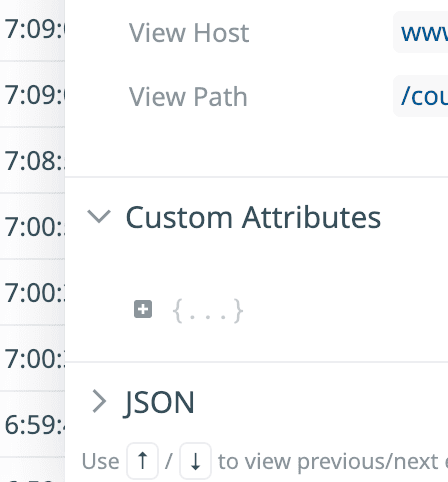 datadog rum custom attributes